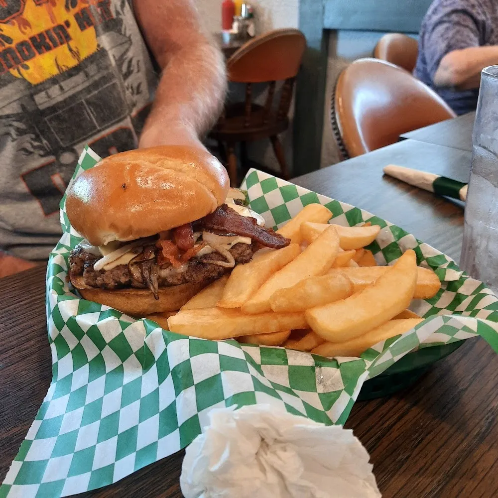 Kettle Burger and Fries
